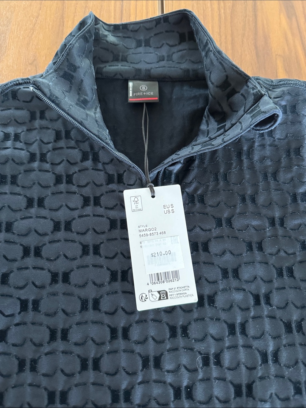 NWT Bogner Fire and Ice Margot baselayer ski top size small - Picture 2 of 6